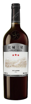 China Greatwall Wine, Greatwall Three Star Merlot, Zhangjiakou, Hebei, China 2019